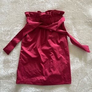 H&M Vibrant Pink Ruffled Dress